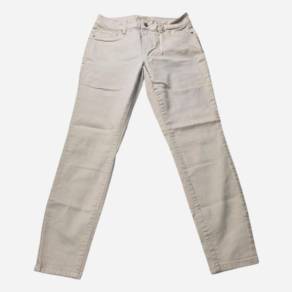 Blue Spice‎ Womens Skinny Pants Light Khaki Beige Stretch Trousers Size 7